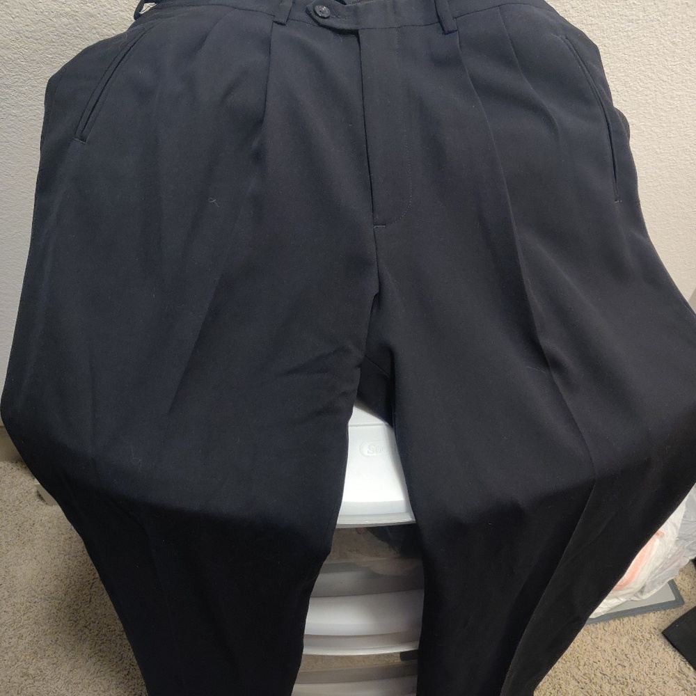 Black dress pants Claiborne 34 x 34 Loose Fit